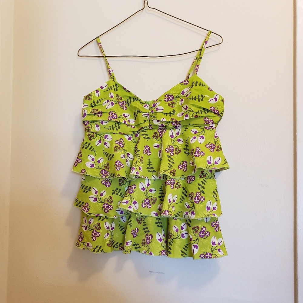 Johnny martin ruffle top